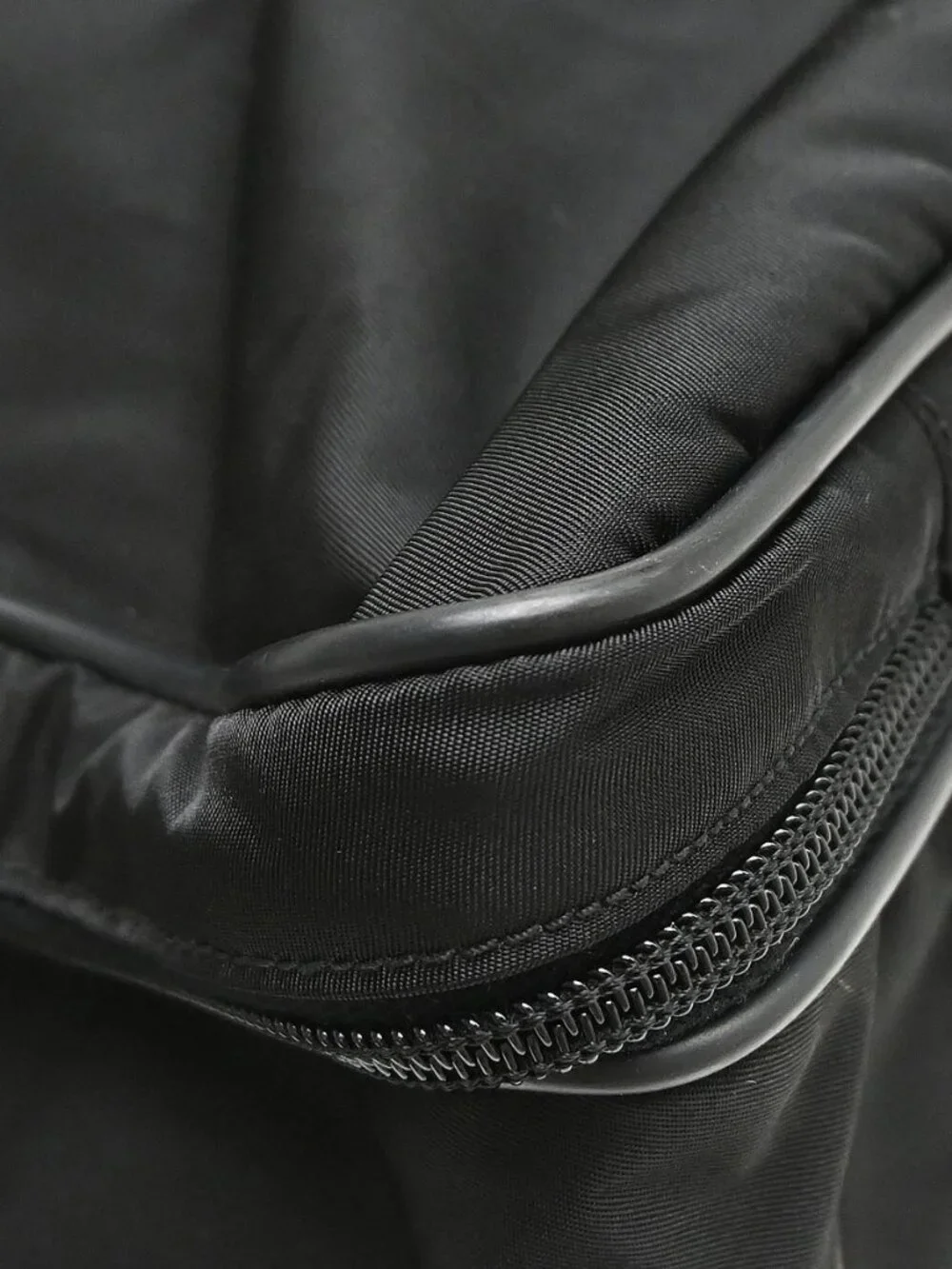 Best07 Prada Black Nylon 2way Tote Handbag 146 NQ10837